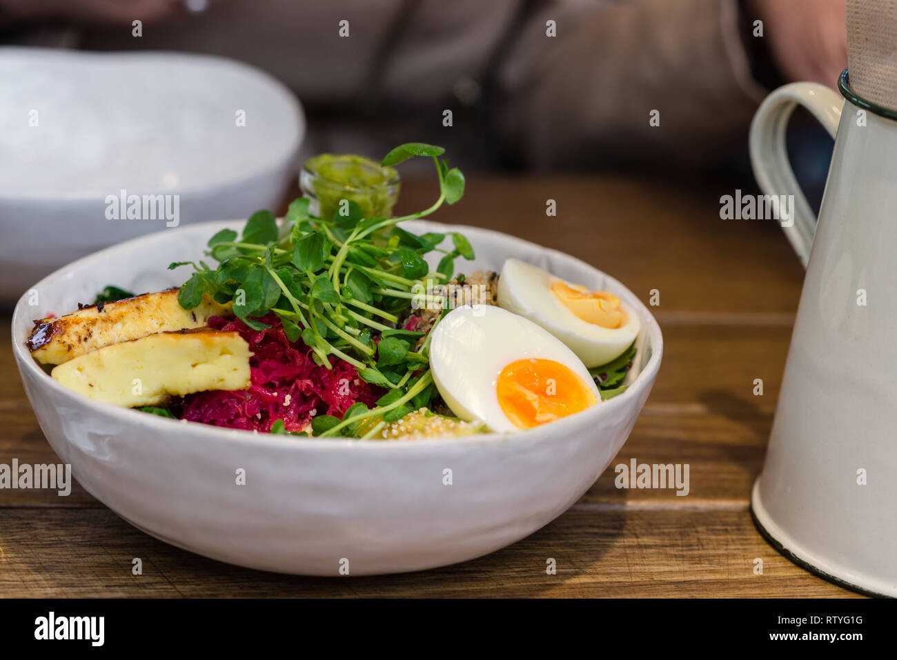 salad breakfast bowl Stock Photo Alamy
