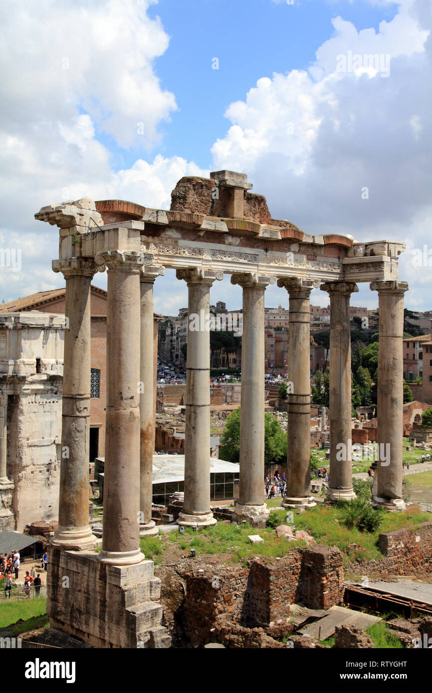 Rome, Italy. One of the most famous landmarks in the world Roman