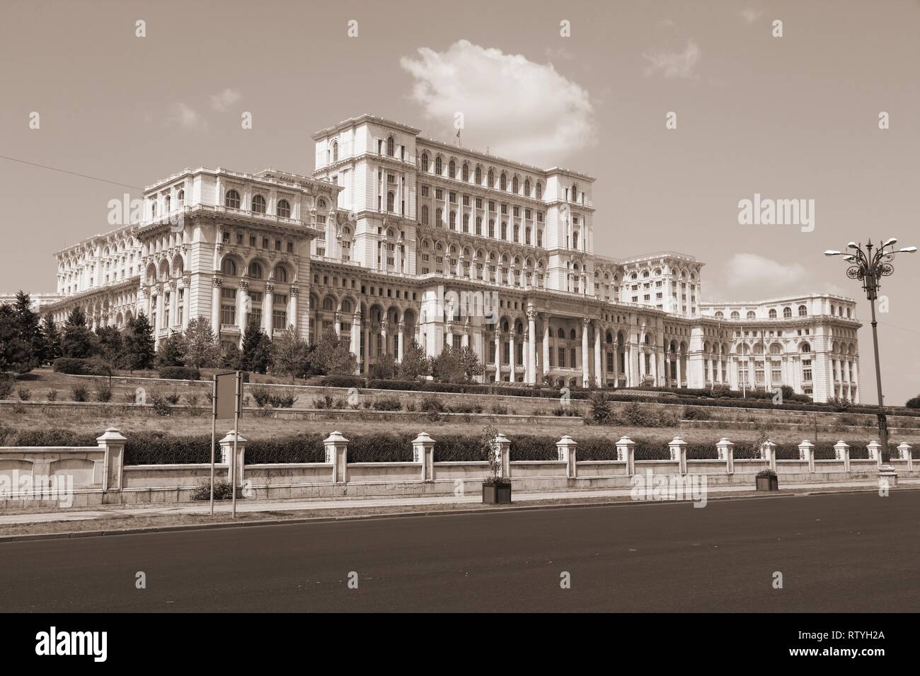 Bucharest Capital City Of Romania Palace Of The Parliament