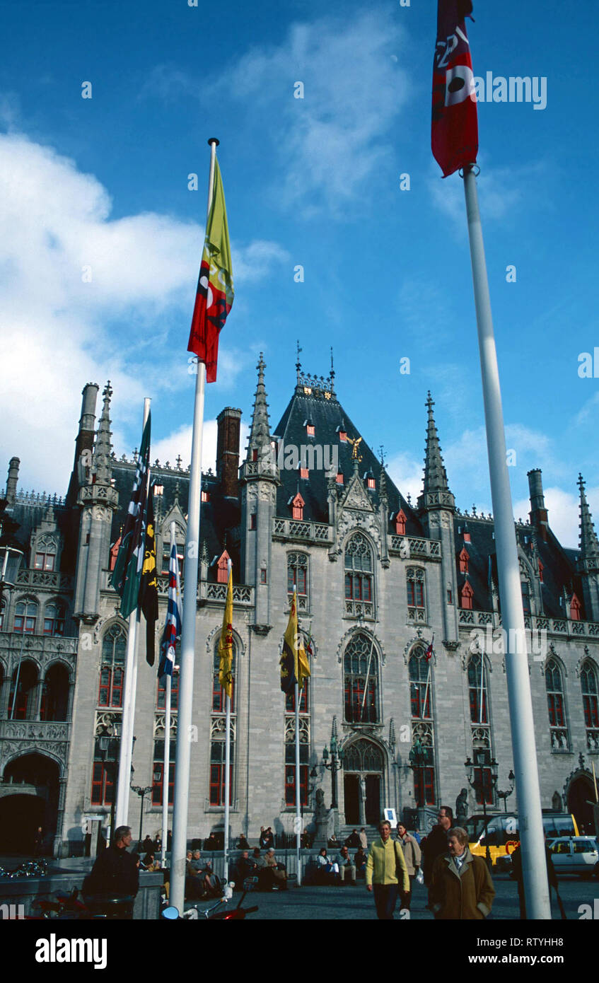 Provincial Government Palace,Brugge,Belgium Stock Photo