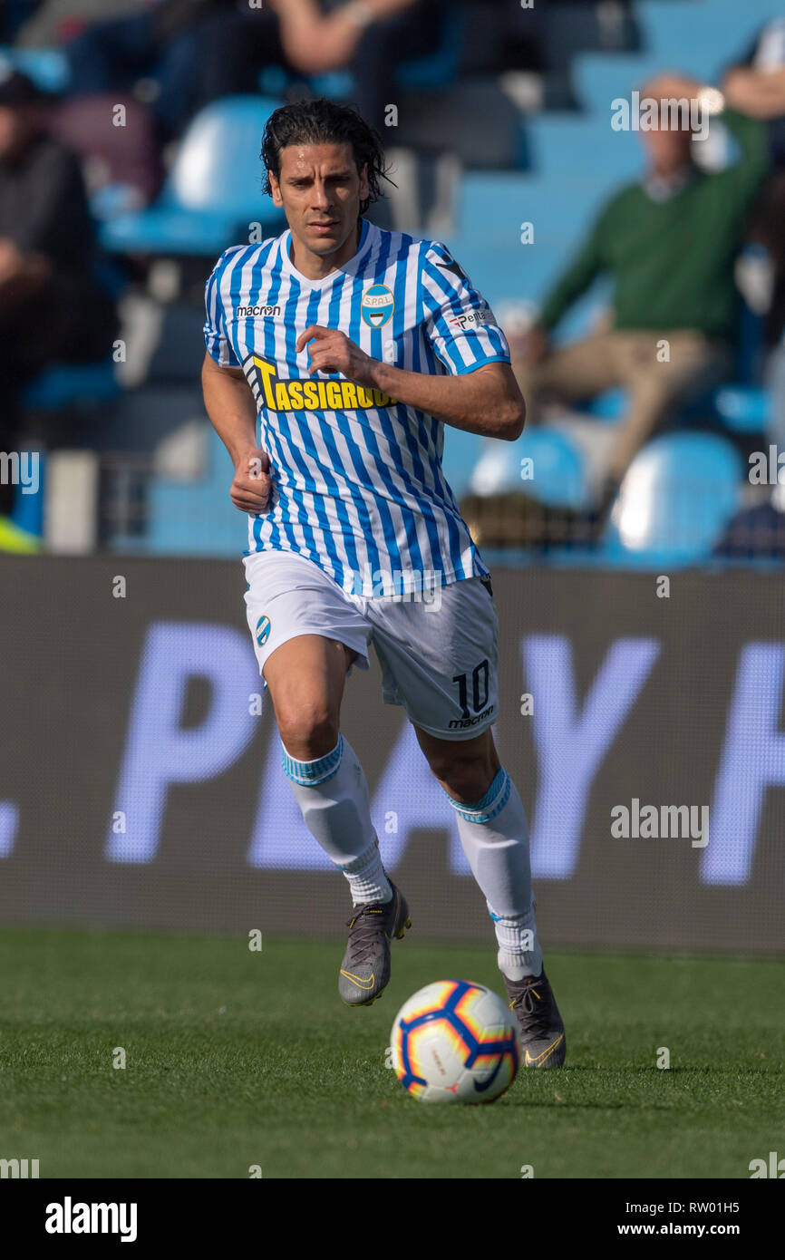 Ferrara, Italy. 18th May, 2017. Serie B Trophy Football/Soccer : Italian Serie  B match between SPAL 2-1 FC Bari at Stadio Paolo Mazza in Ferrara, Italy .  Credit: Maurizio Borsari/AFLO/Alamy Live News