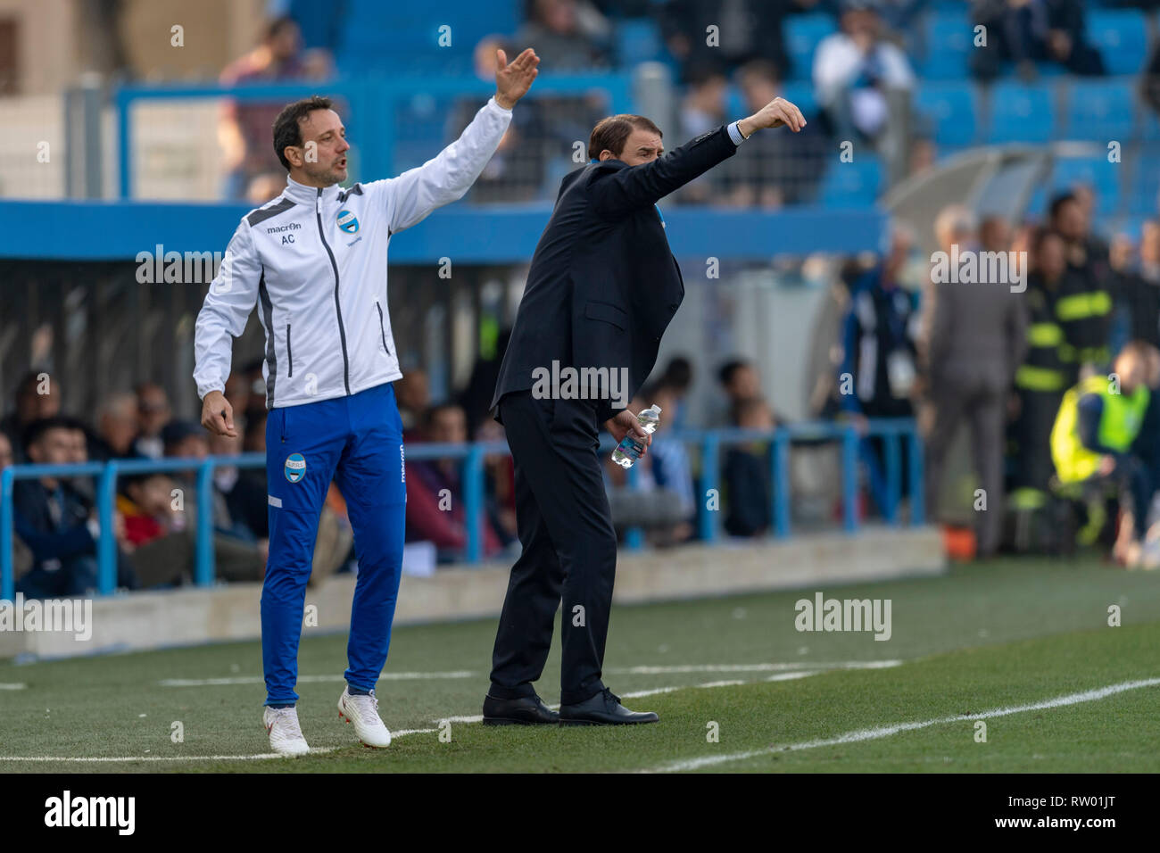 Ferrara, Italy. 18th May, 2017. Serie B Trophy Football/Soccer : Italian Serie  B match between SPAL 2-1 FC Bari at Stadio Paolo Mazza in Ferrara, Italy .  Credit: Maurizio Borsari/AFLO/Alamy Live News