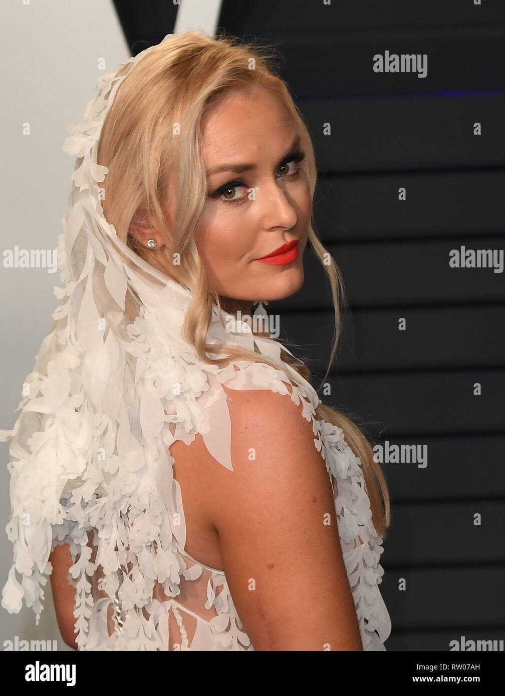 BEVERLY HILLS, CALIFORNIA - FEBRUARY 24: Lindsey Vonn attends 2019