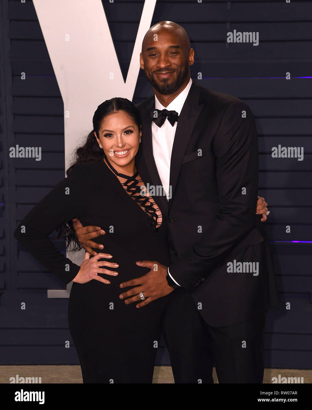 BEVERLY HILLS, CALIFORNIA - FEBRUARY 24: Vanessa Laine Bryant, Kobe