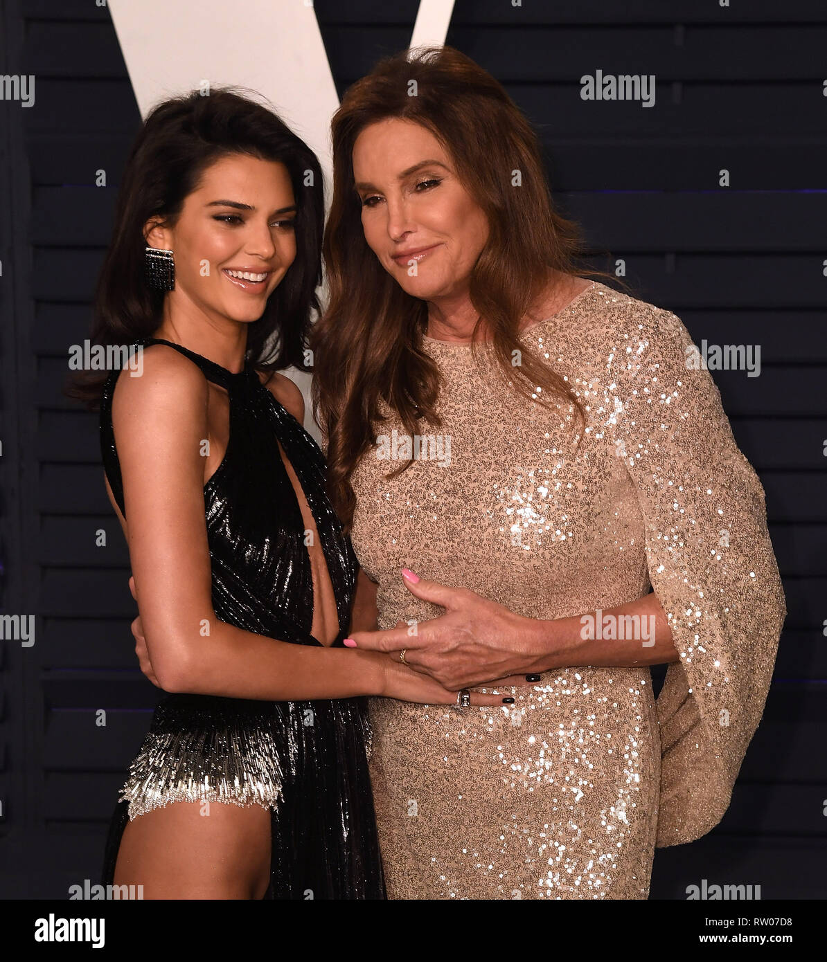 BEVERLY HILLS, CALIFORNIA FEBRUARY 24 Caitlyn Jenner and Kendall