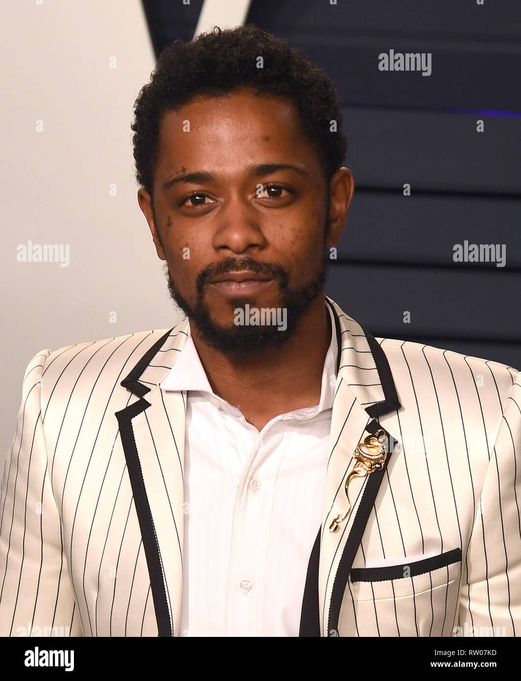 BEVERLY HILLS, CALIFORNIA FEBRUARY 24 Lakeith Stanfield attends 2019
