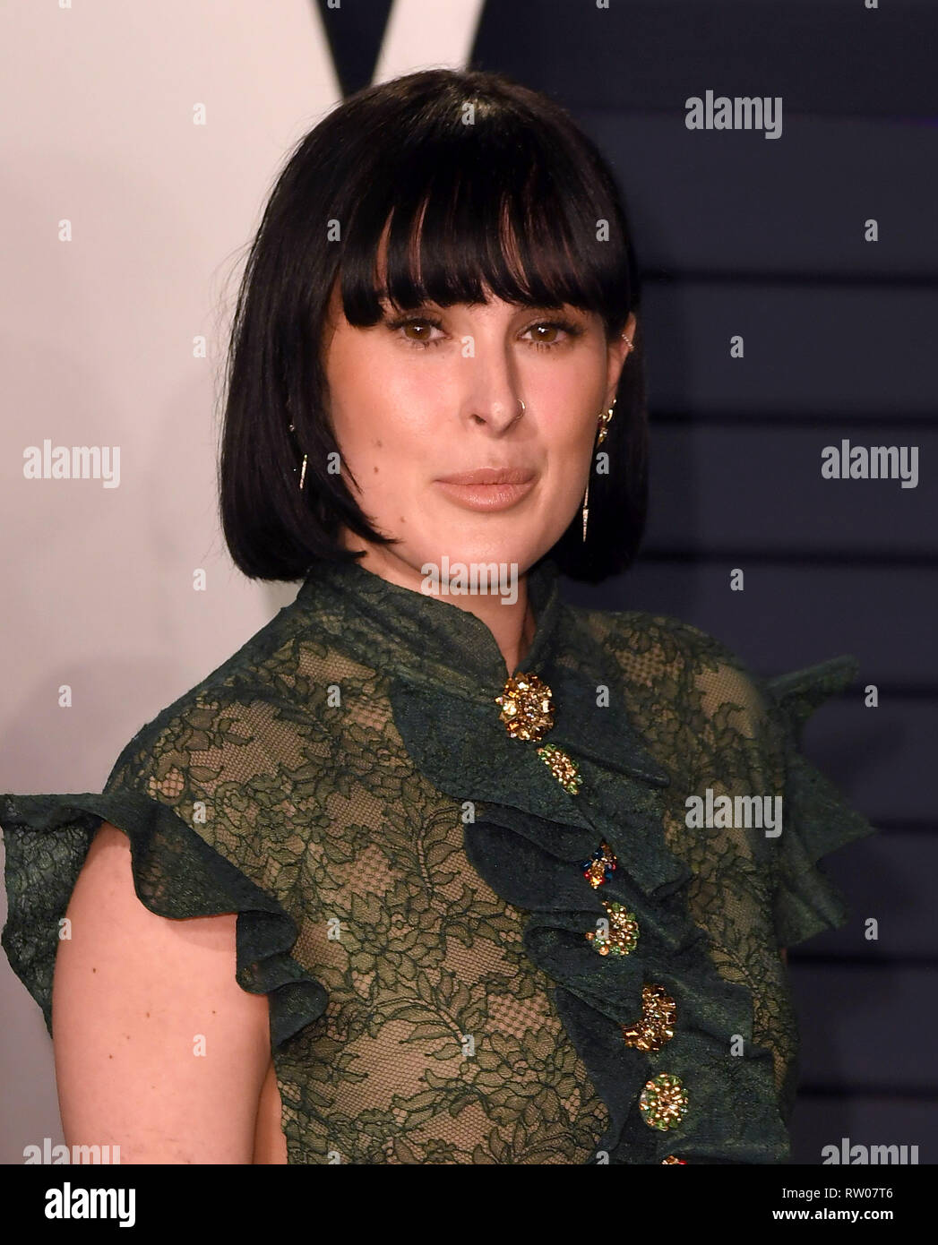 BEVERLY HILLS, CALIFORNIA FEBRUARY 24 Rumer Willis attends 2019