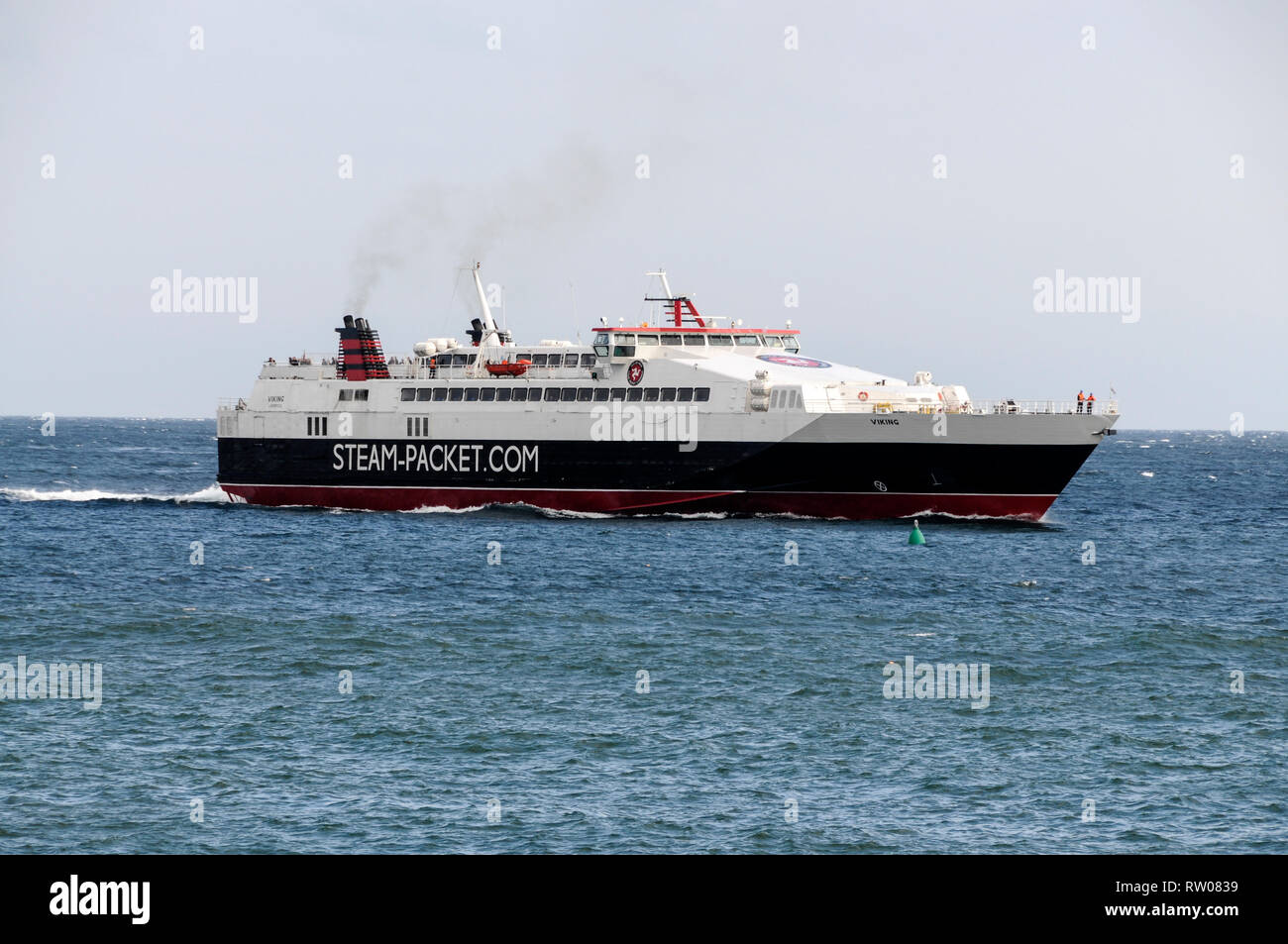 A passenger, freight and vehicle ferry of the Isle of Man Steampacket