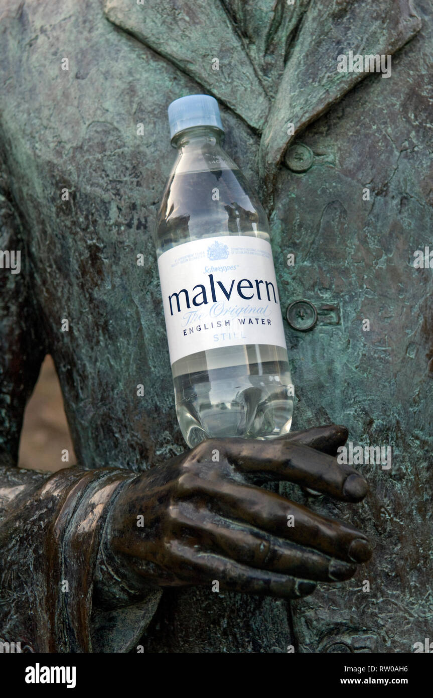 Malvern, the home of the spring which is the source of Malvern Water