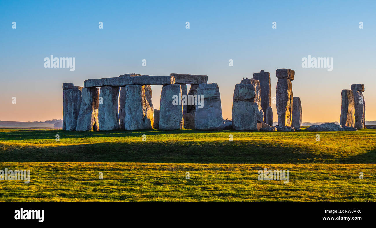Stonehenge is a famous landmark in England Stock Photo Alamy