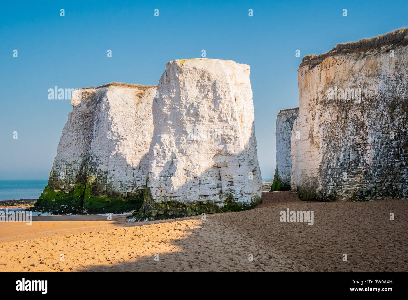 Beautiful Botany Bay in Kent Stock Photo Alamy