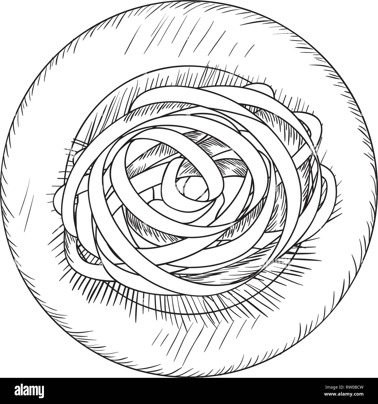 delicious pasta italian isolated icon Stock Vector Image & Art Alamy