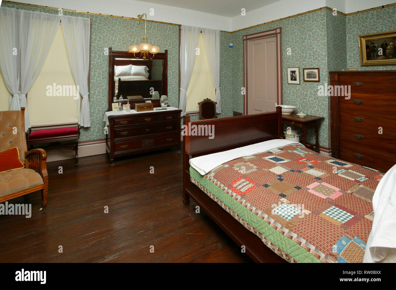 James A. Garfield National Historic Site at the President's home ...