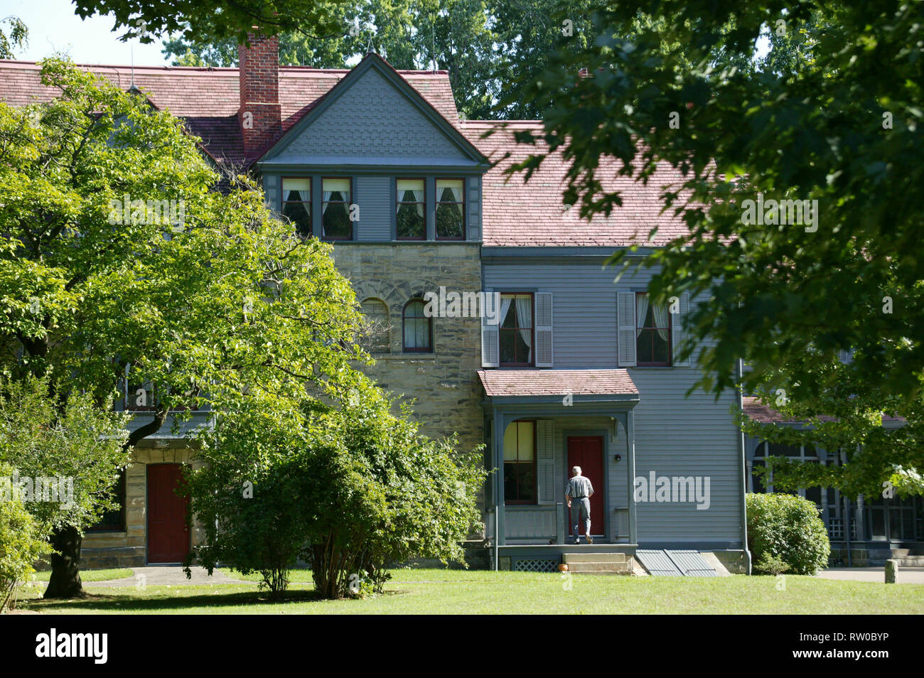 James A. Garfield National Historic Site at the President's home ...