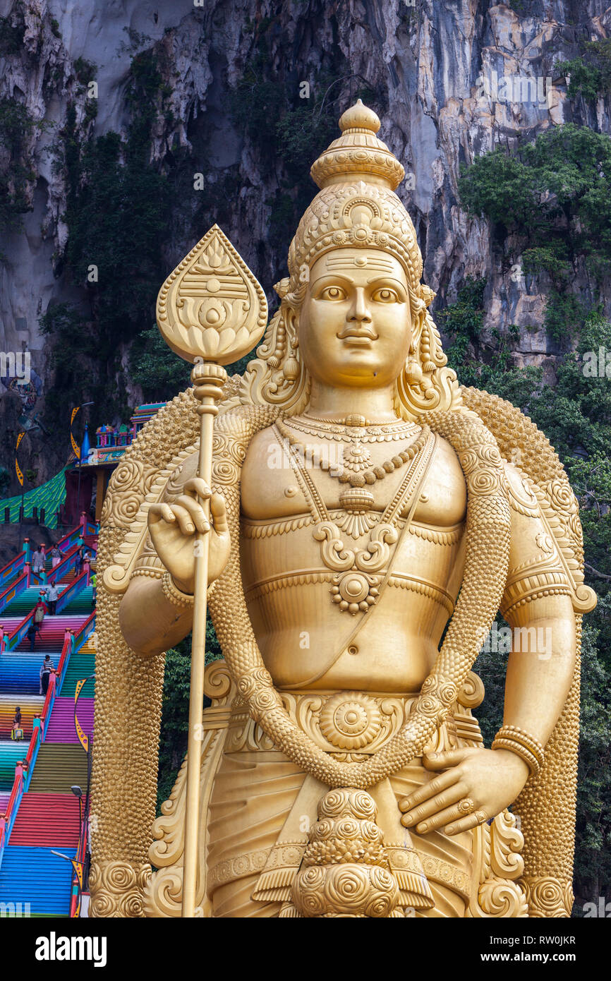 Batu Caves, Hindu God Murugan, God of War, Selangor, Malaysia ...