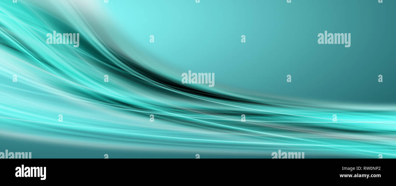 Abstract elegant wave panorama design with space for your text Stock ...