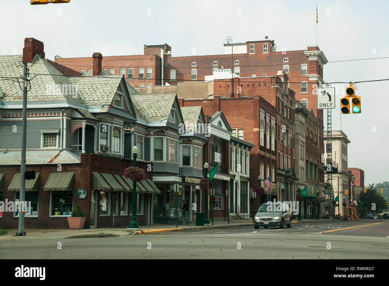 Putnam Street, Marietta, Ohio Stock Photo