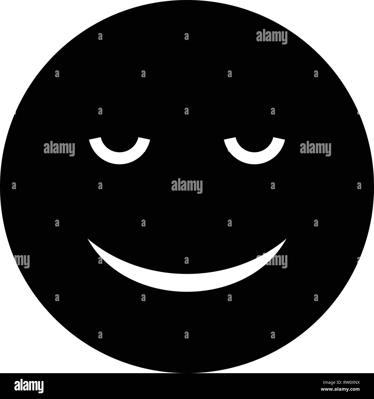 Black Solid Icon for Meme, Face and Dislike Stock Vector - Illustration of  emoji, face: 151748882