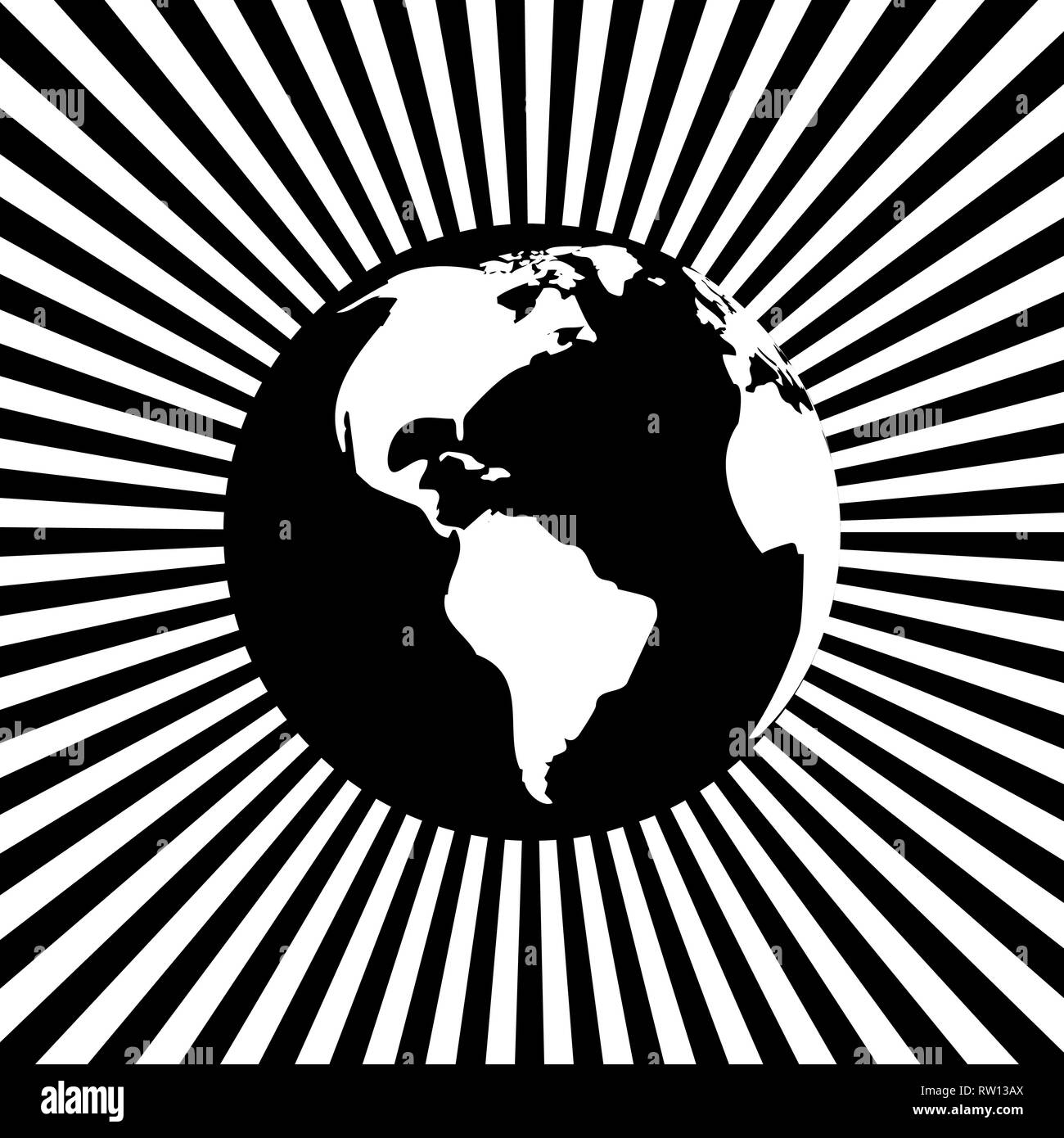 vector globe icon of the world Stock Vector Image & Art - Alamy
