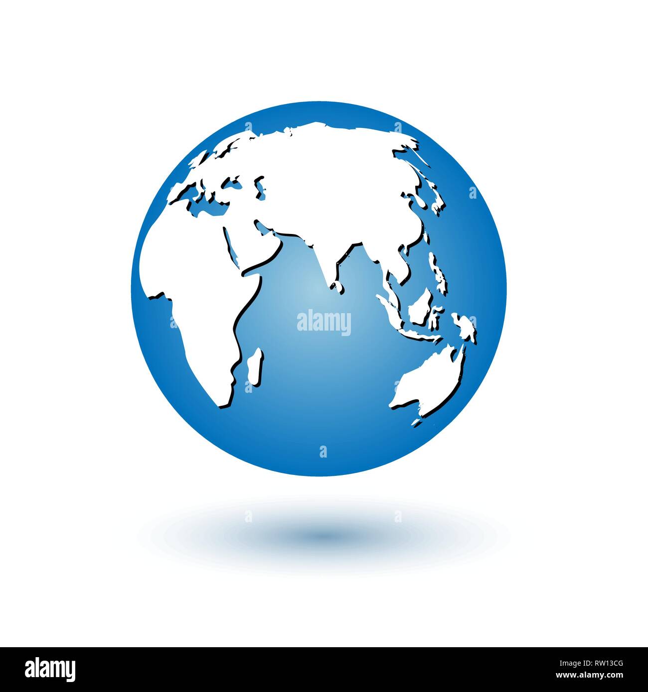 vector globe icon of the world Stock Vector Image & Art - Alamy