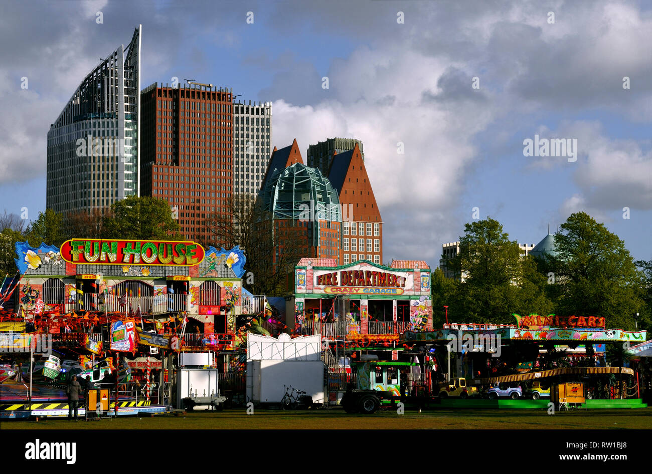 koningskermis – King's fair, Malieveld, The Hague, The Netherlands