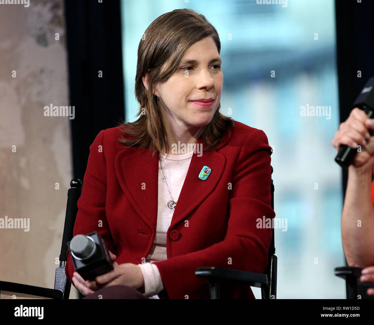 New York, USA. 05 Apr, 2016. Managing Editor, Variety, Cynthia Littleton at The Tuesday, Apr 5, 2016 AOL BUILD Series discussing 'What I Told My Daughter: Lessons From Leaders On Raising The Next Generation Of Empowered Women' at AOL Studios In New York in New York, USA. Credit: Steve Mack/S.D. Mack Pictures/Alamy Stock Photo