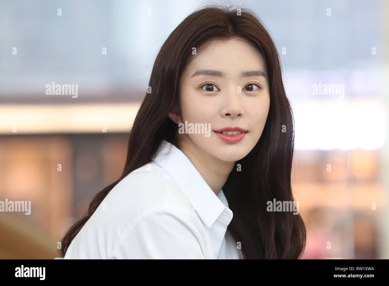 04th Mar, 2019. S. Korean actress Lee Joo-bin South Korean actress Lee Joo- bin, who starred in the drama "Trap," poses for a photo before an interview  in Seoul on March 4, 2019.