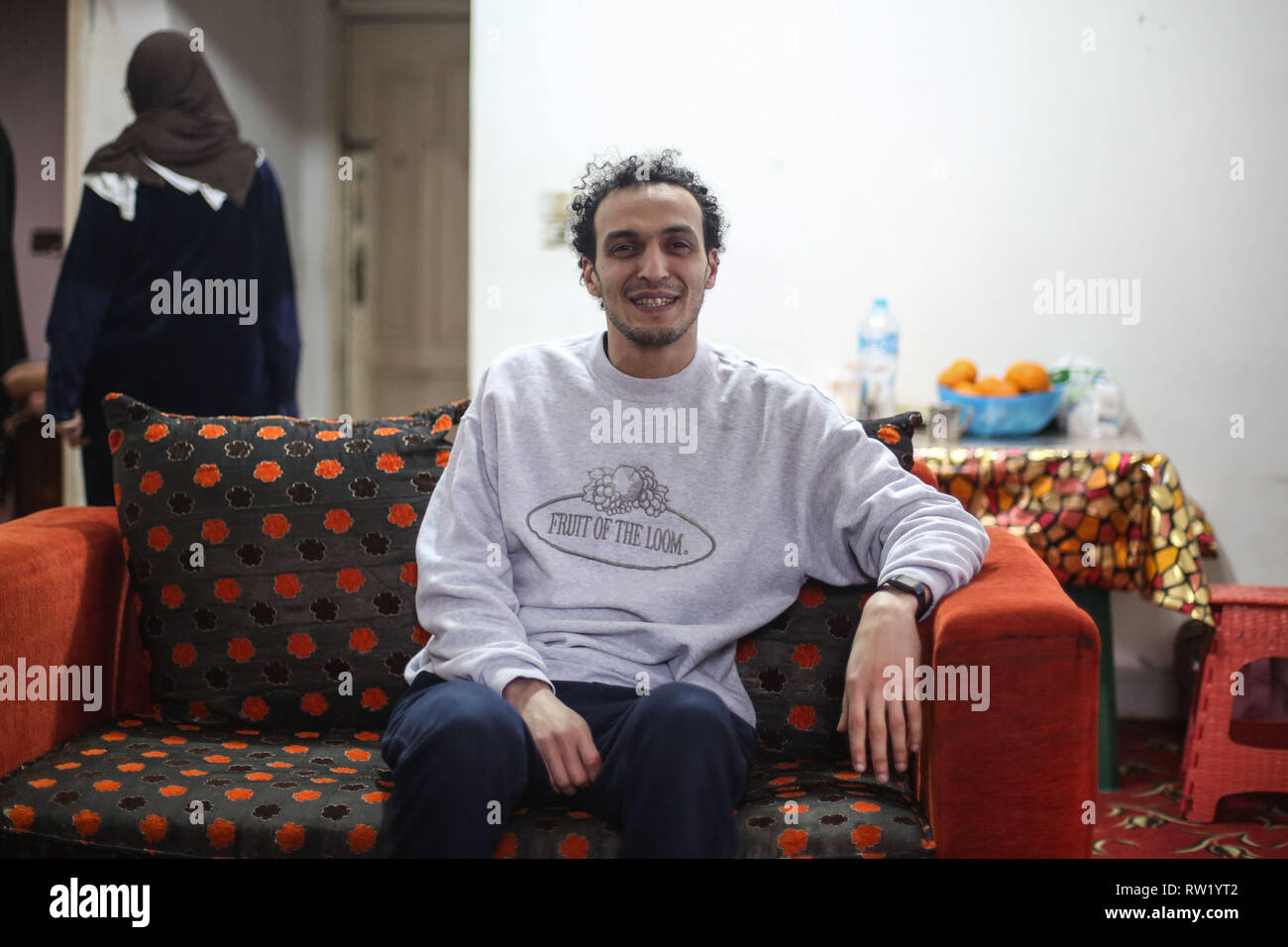 Giza, Egypt. 04th Mar, 2019. Egyptian photojournalist Mahmoud Abu Zeid