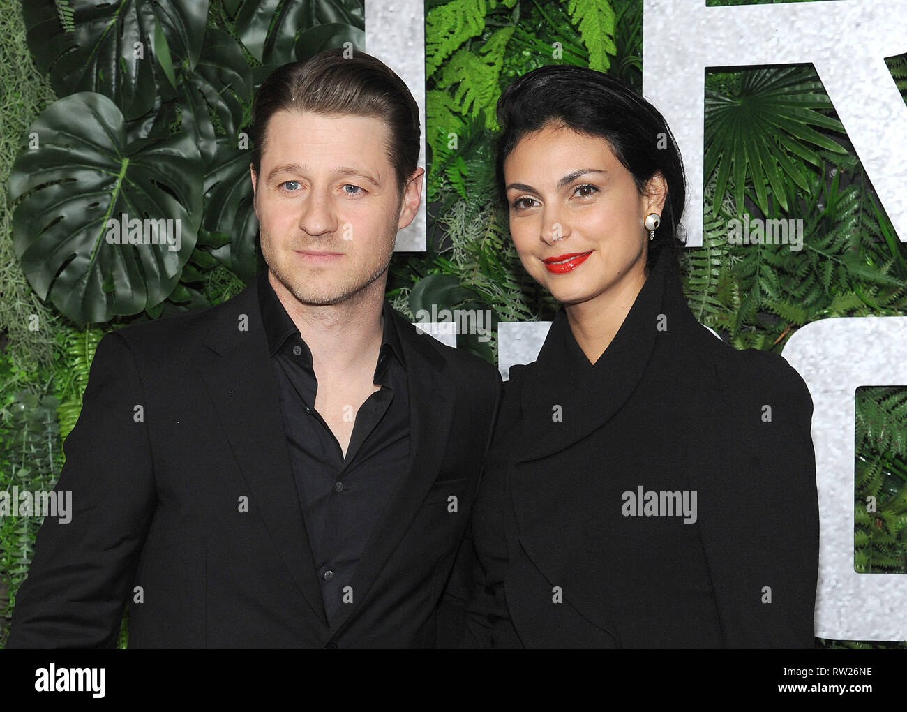 NEW YORK, NY - March 3: Ben McKenzie and Morena Baccarin attends the