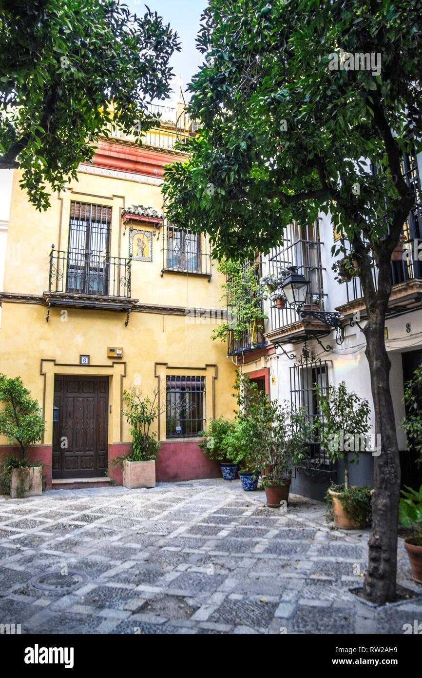 Seville housing hires stock photography and images Alamy
