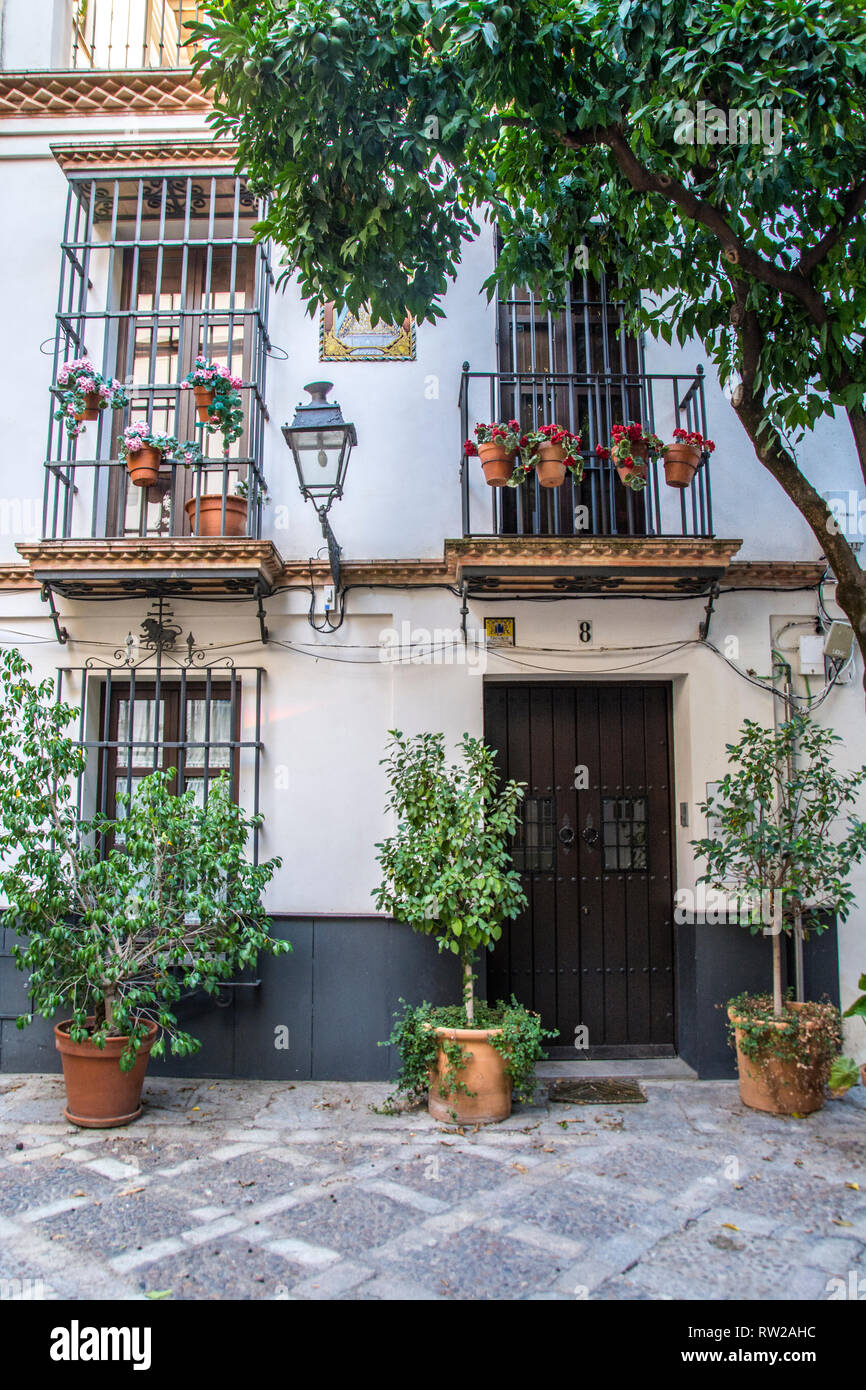 Seville housing hires stock photography and images Alamy