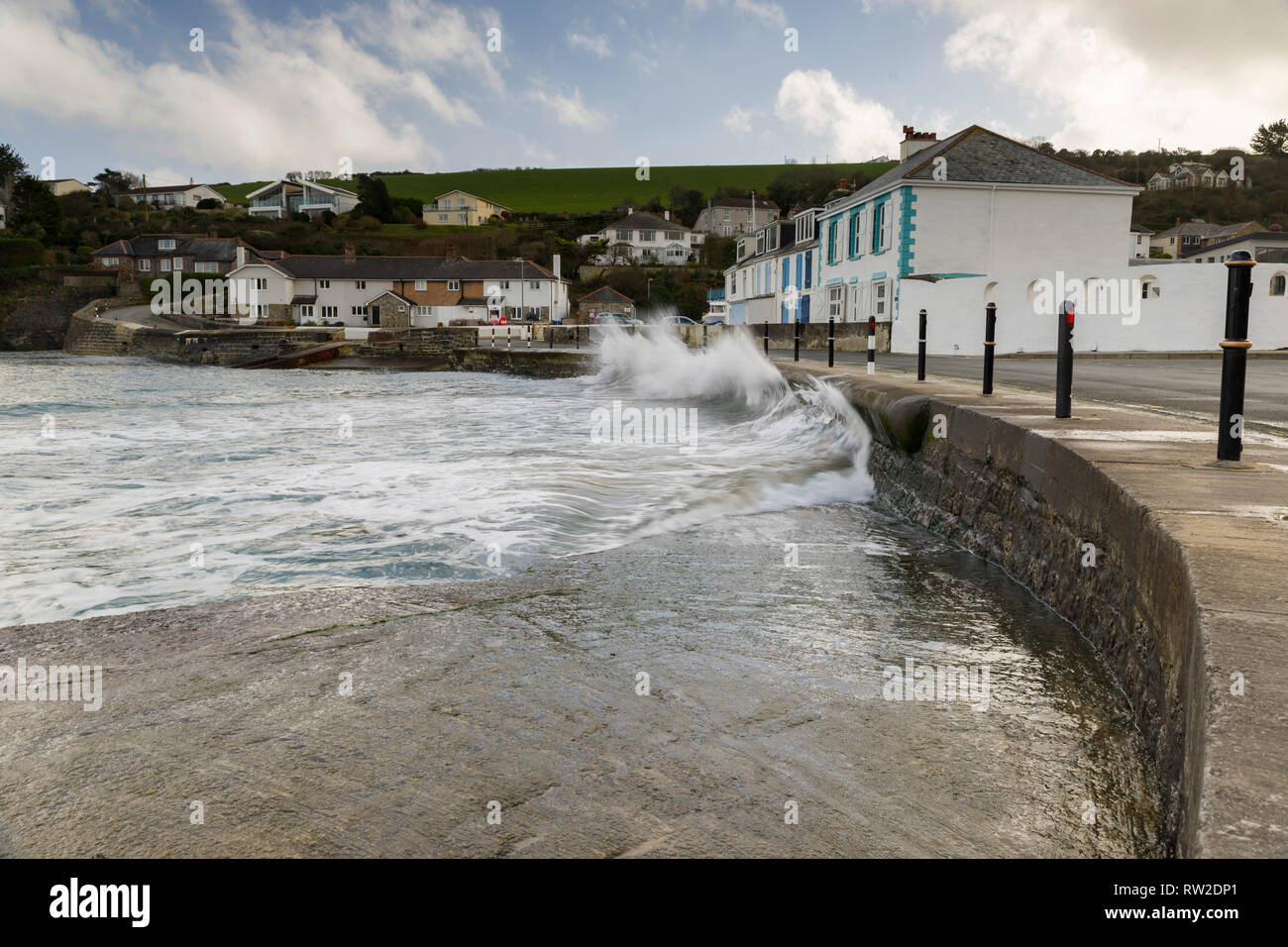 Editorial People & Logos. Portmellon, Mevagissey, Cornwall, UK. 03/03