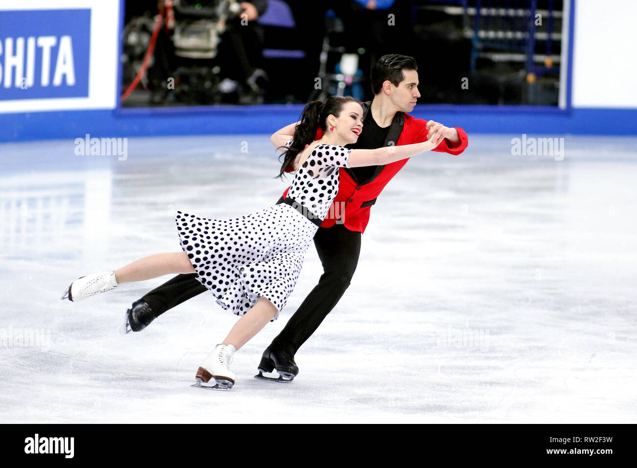 Anna Cappellini and Luca Lanotte from Italy during 2017 world figure  skating championships Stock Photo - Alamy