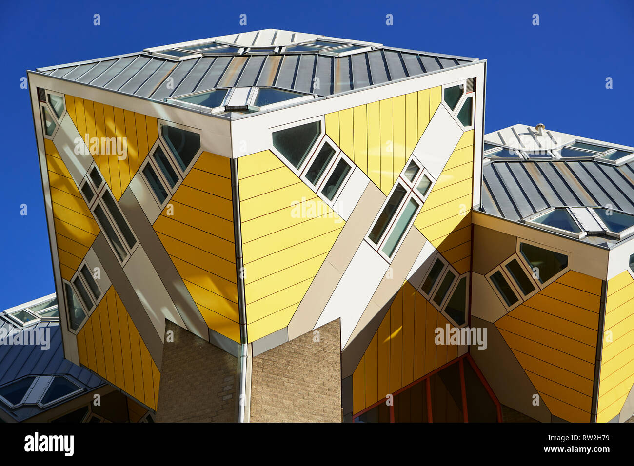 Cube Houses, Rotterdam, The Netherlands Stock Photo