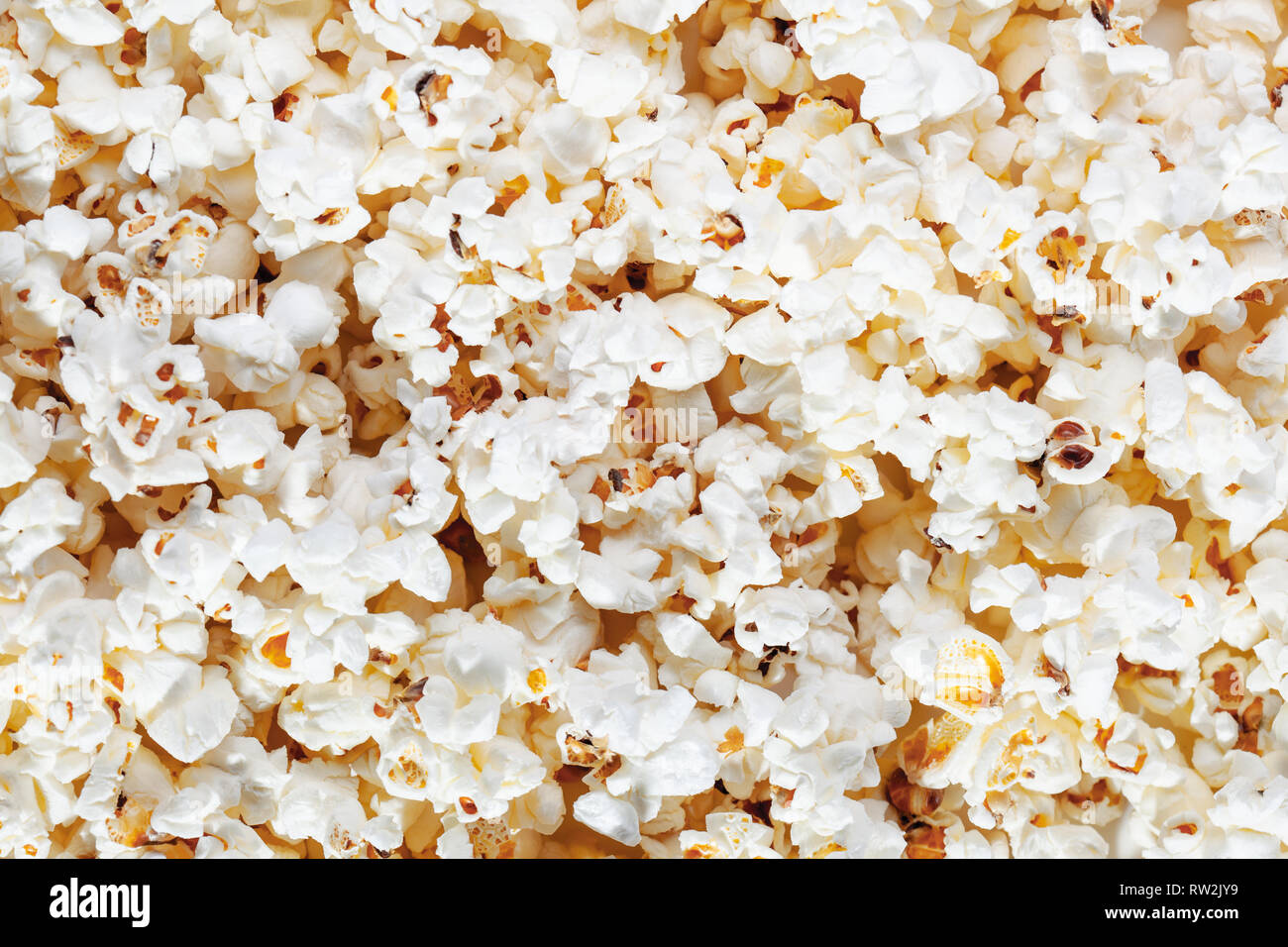 popcorn texture background, group of salted popcorns Stock Photo Alamy