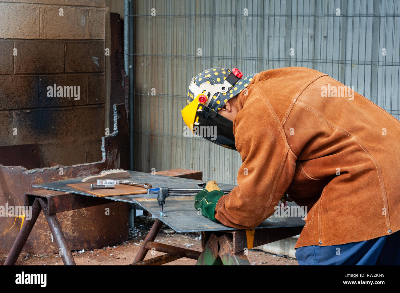 Trainee divers practise their skills in all aspects of the trade from