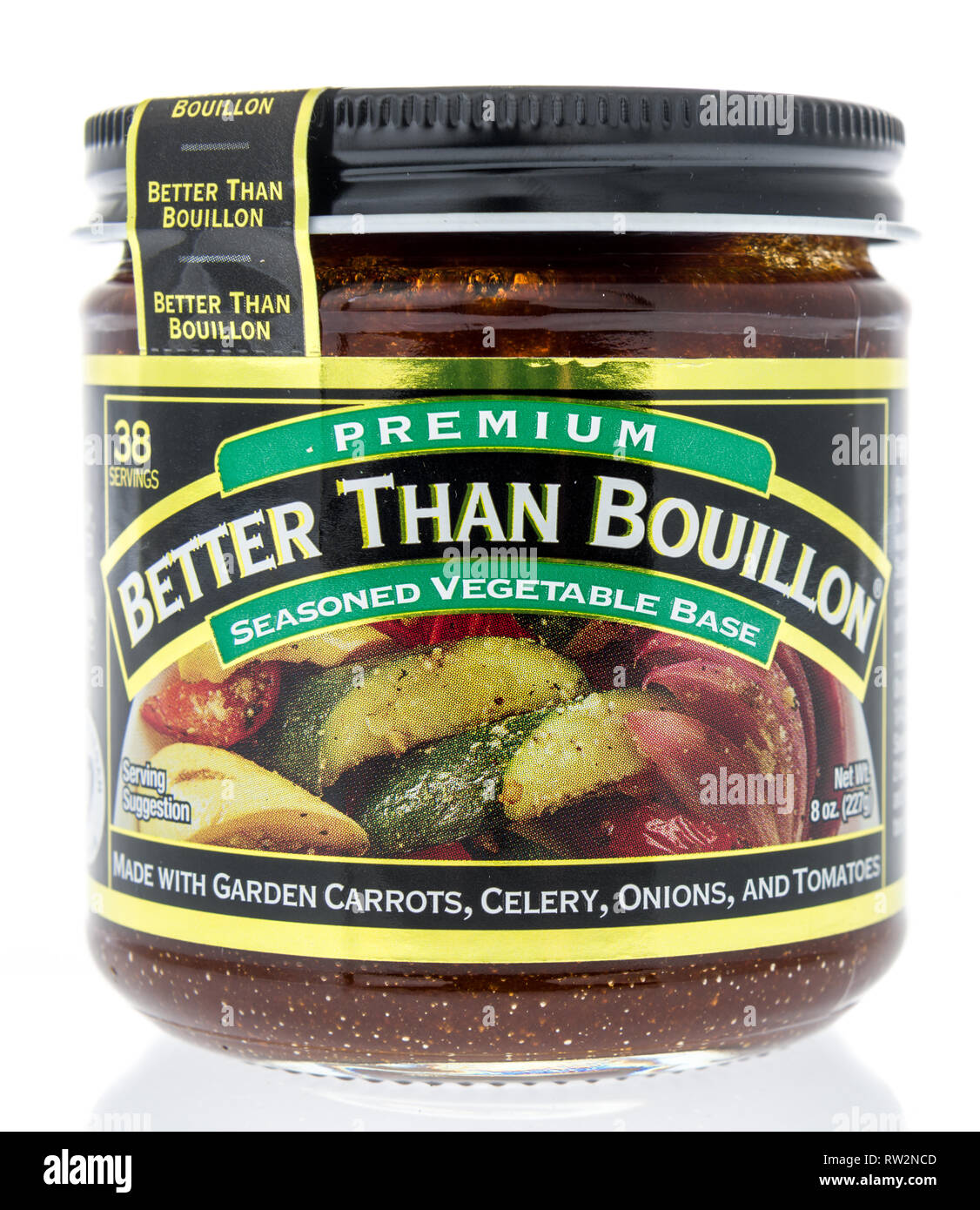 Winneconne, WI - 21 February 2019: A package of Better Than Bouillon ...