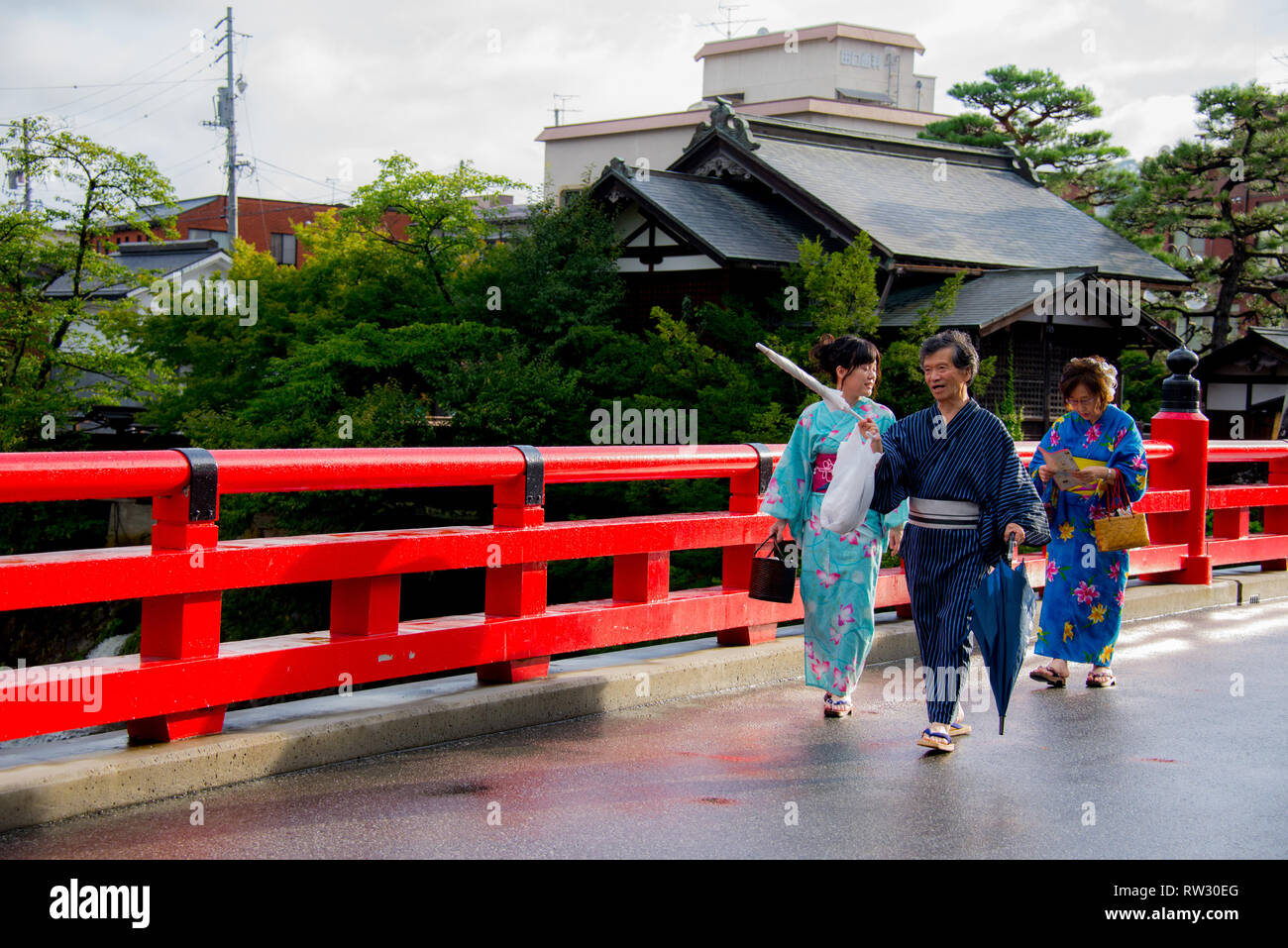 Asia, Japan, Hida Takayama Stock Photo
