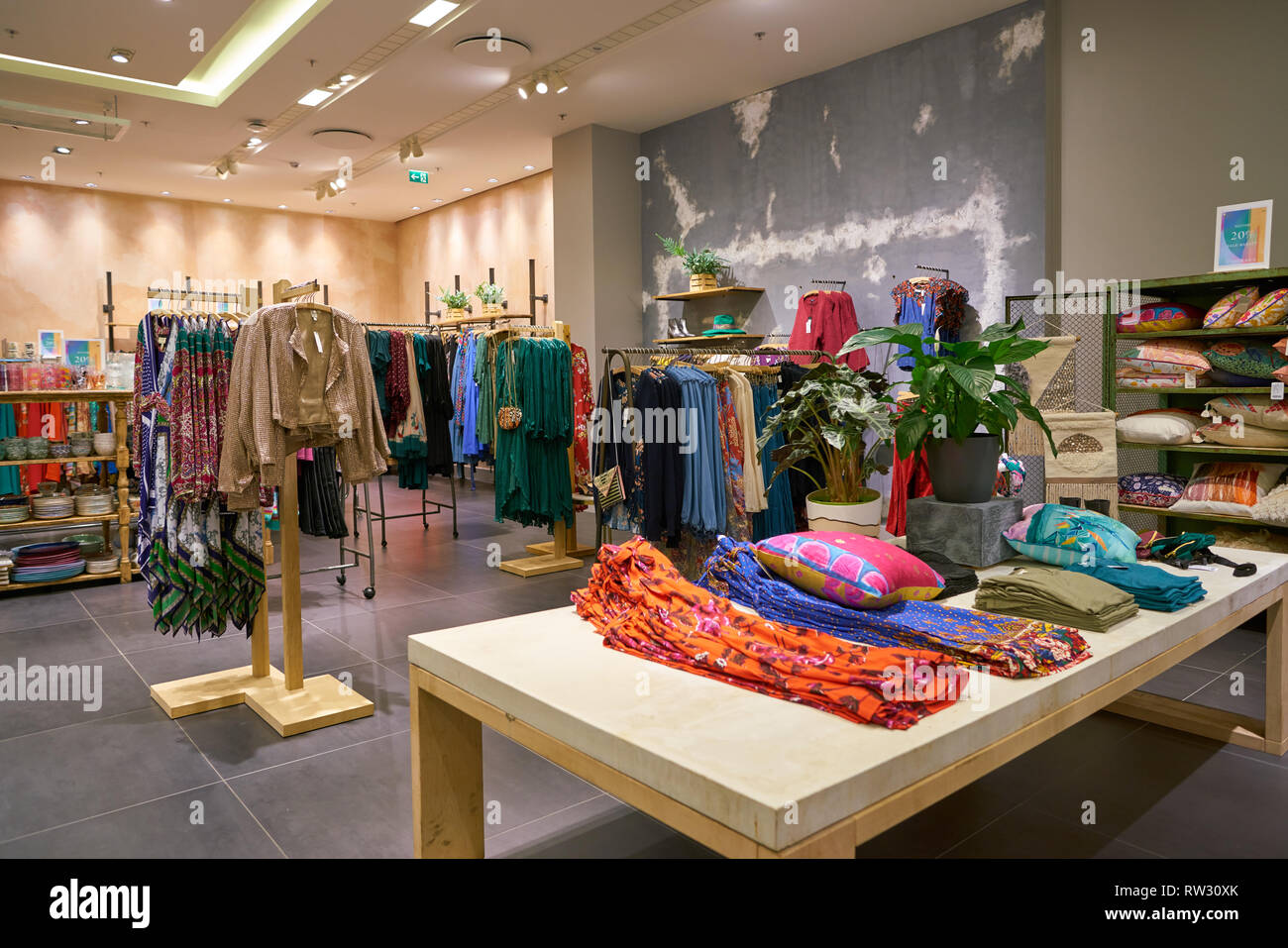 DUSSELDORF, GERMANY - CIRCA SEPTEMBER, 2018: interior shot of ...