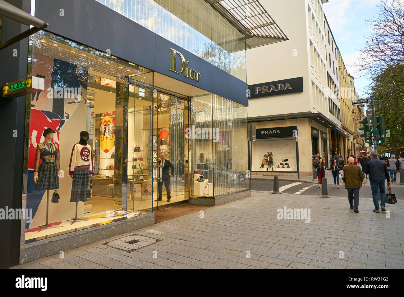 DUSSELDORF, GERMANY - CIRCA SEPTEMBER, 2018: Dior store in Dusseldorf Stock  Photo - Alamy