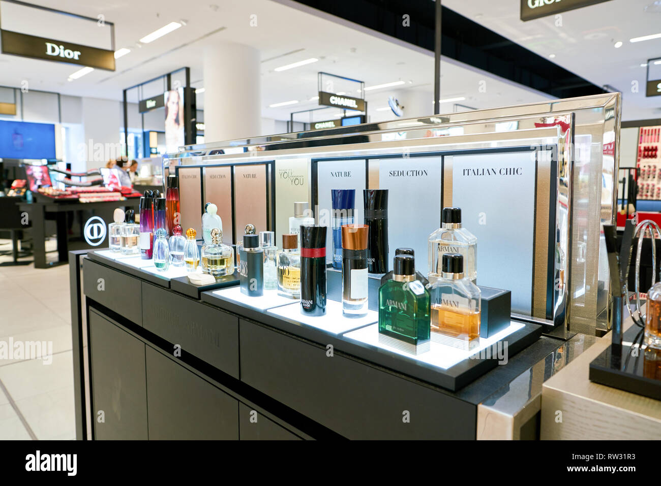 Armani perfume hi-res stock photography and images - Alamy