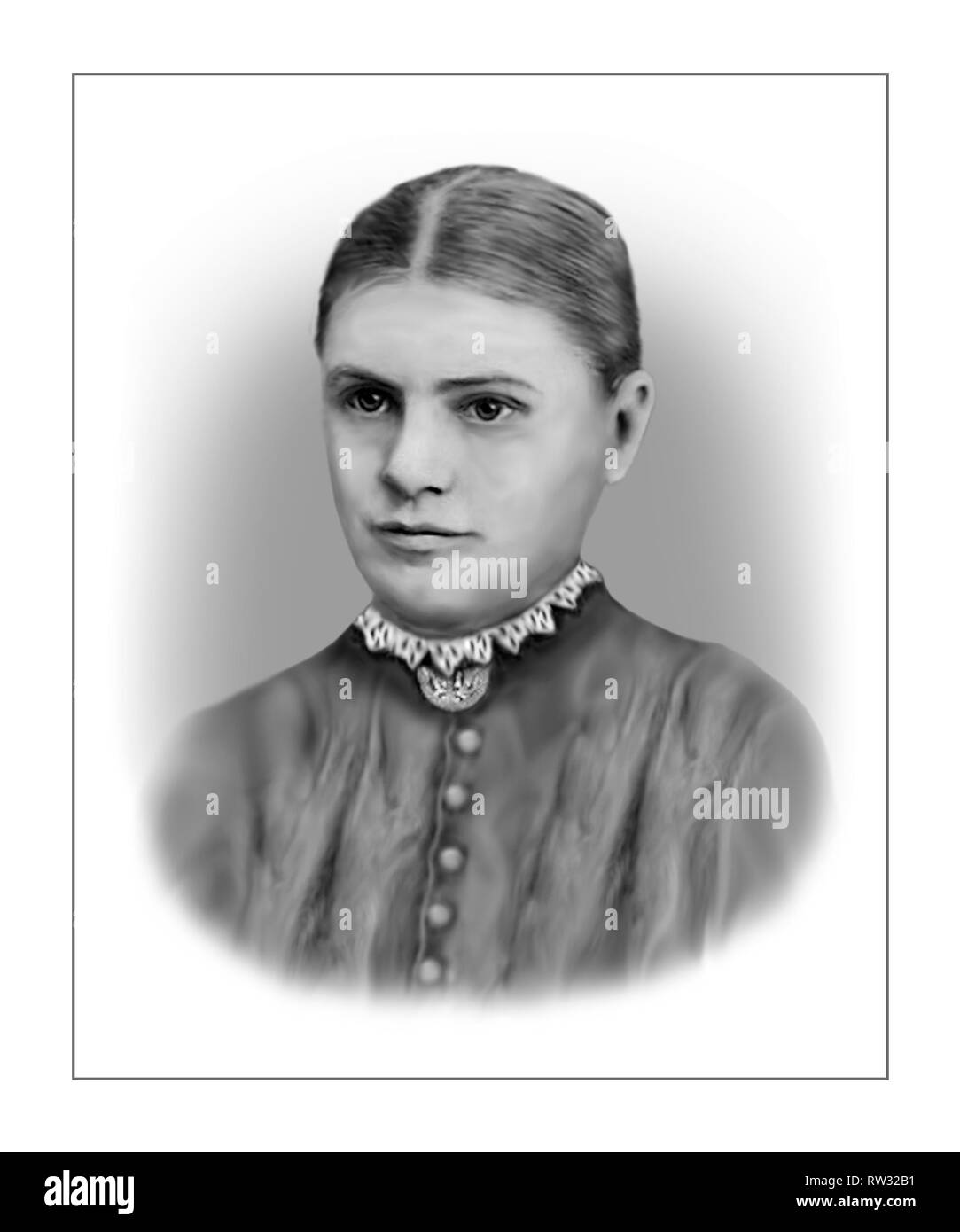 Mary Adela Blagg 1858-1944 English Astronomer Stock Photo