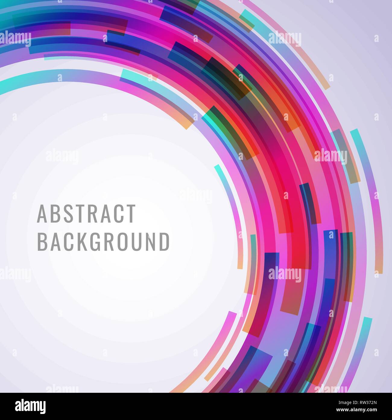 Abstract design with dinamic shapes Stock Vector