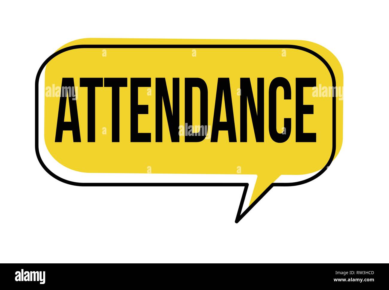 Certificate of attendance Stock Vector Images Alamy