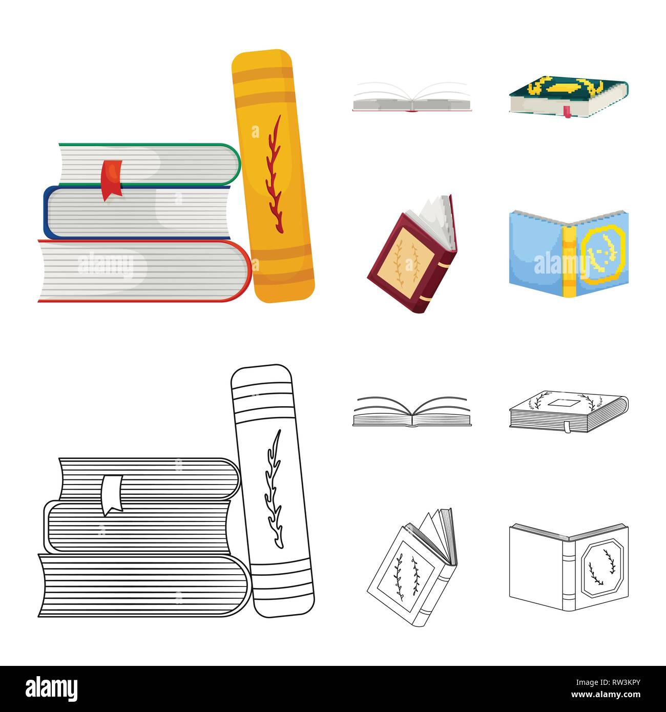book,diary,stack,dictionary,open,text,unfolded,modern,encyclopedia ...
