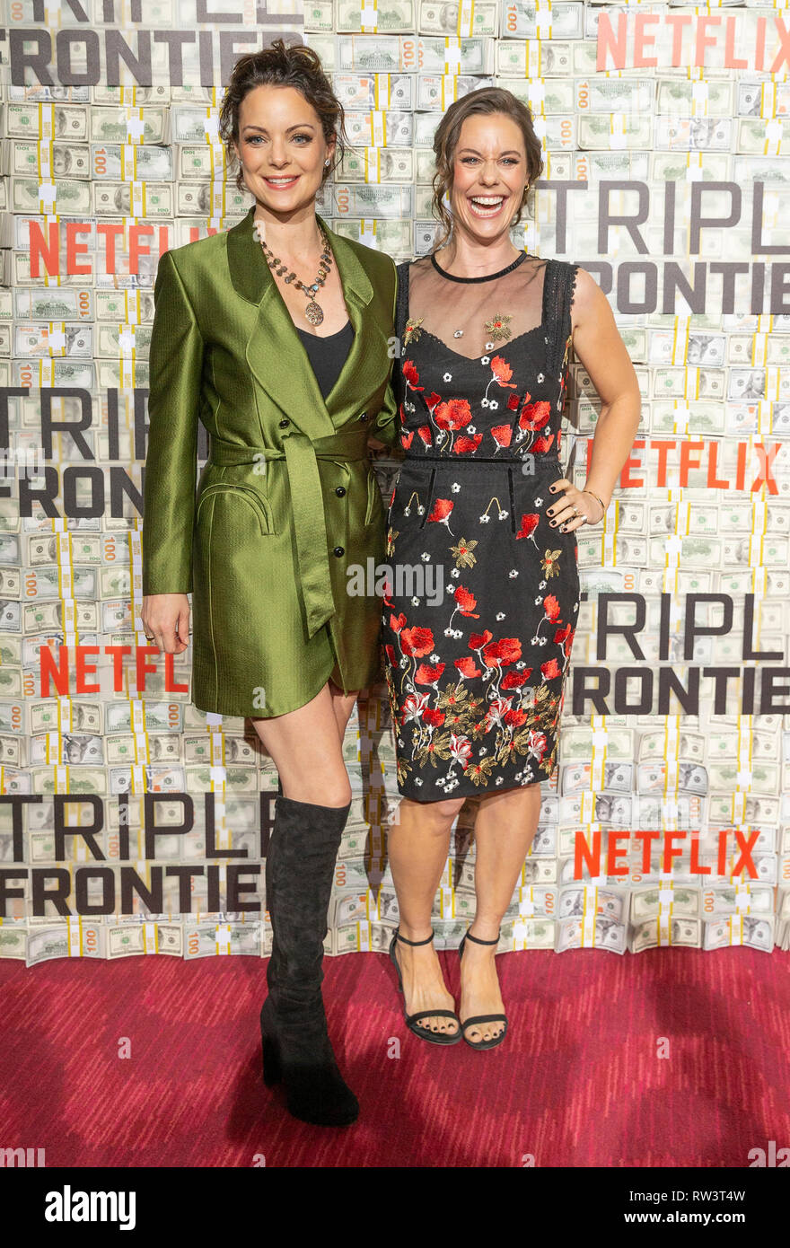 Kimberly Williams-Paisley and Ashley Williams attend Netflix