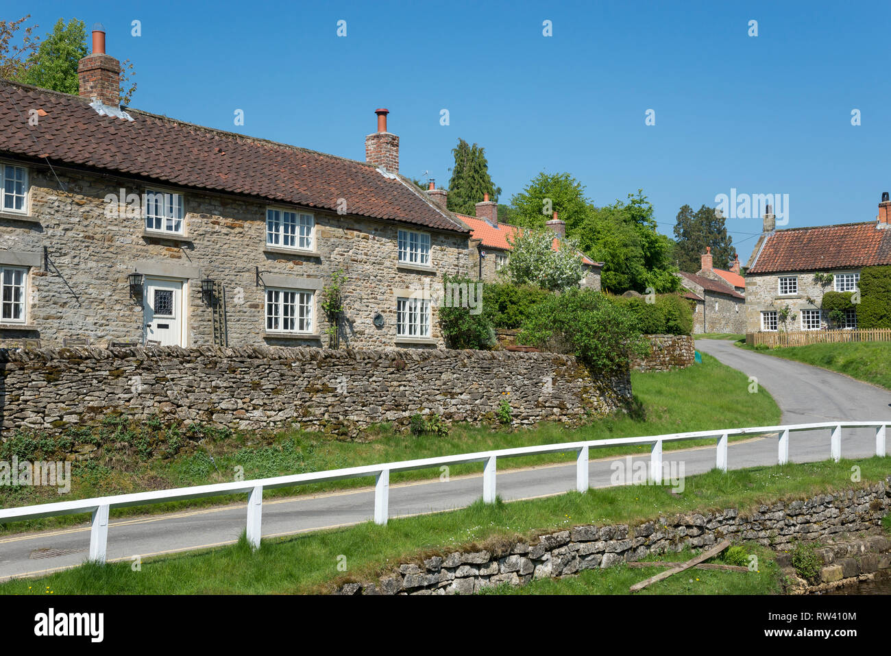 The beautiful village of HuttonleHole in Ryedale, North Yorkshire