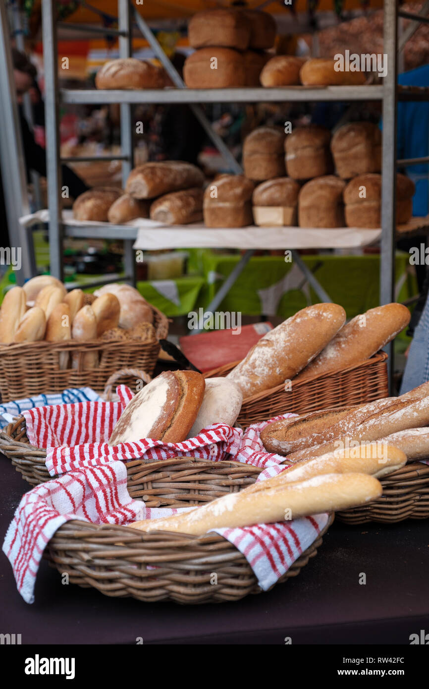 Artisan Bread Display High Resolution Stock Photography and Images Alamy