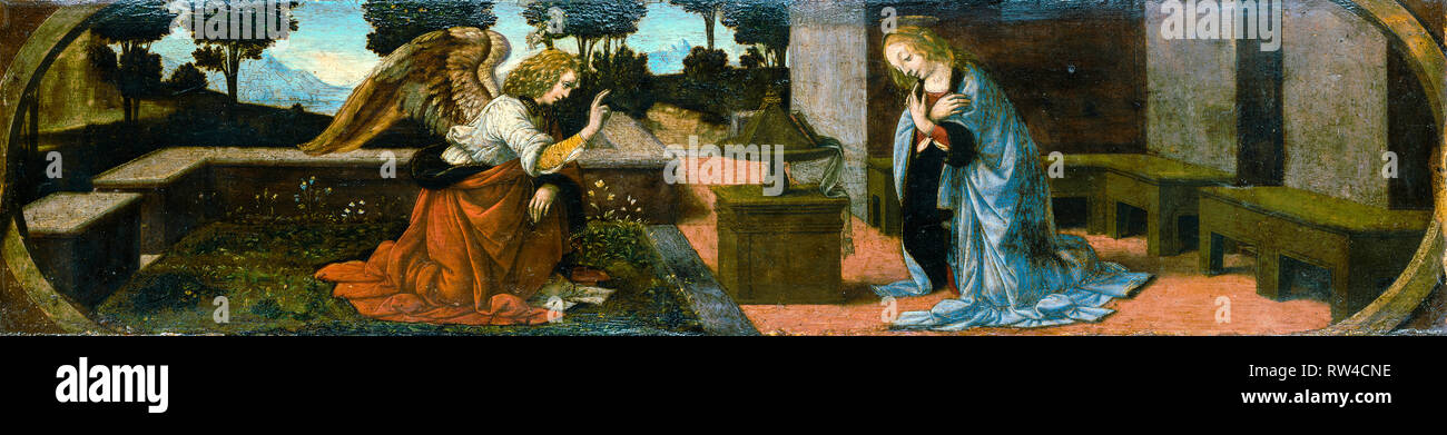 The Annunciation Da Vinci