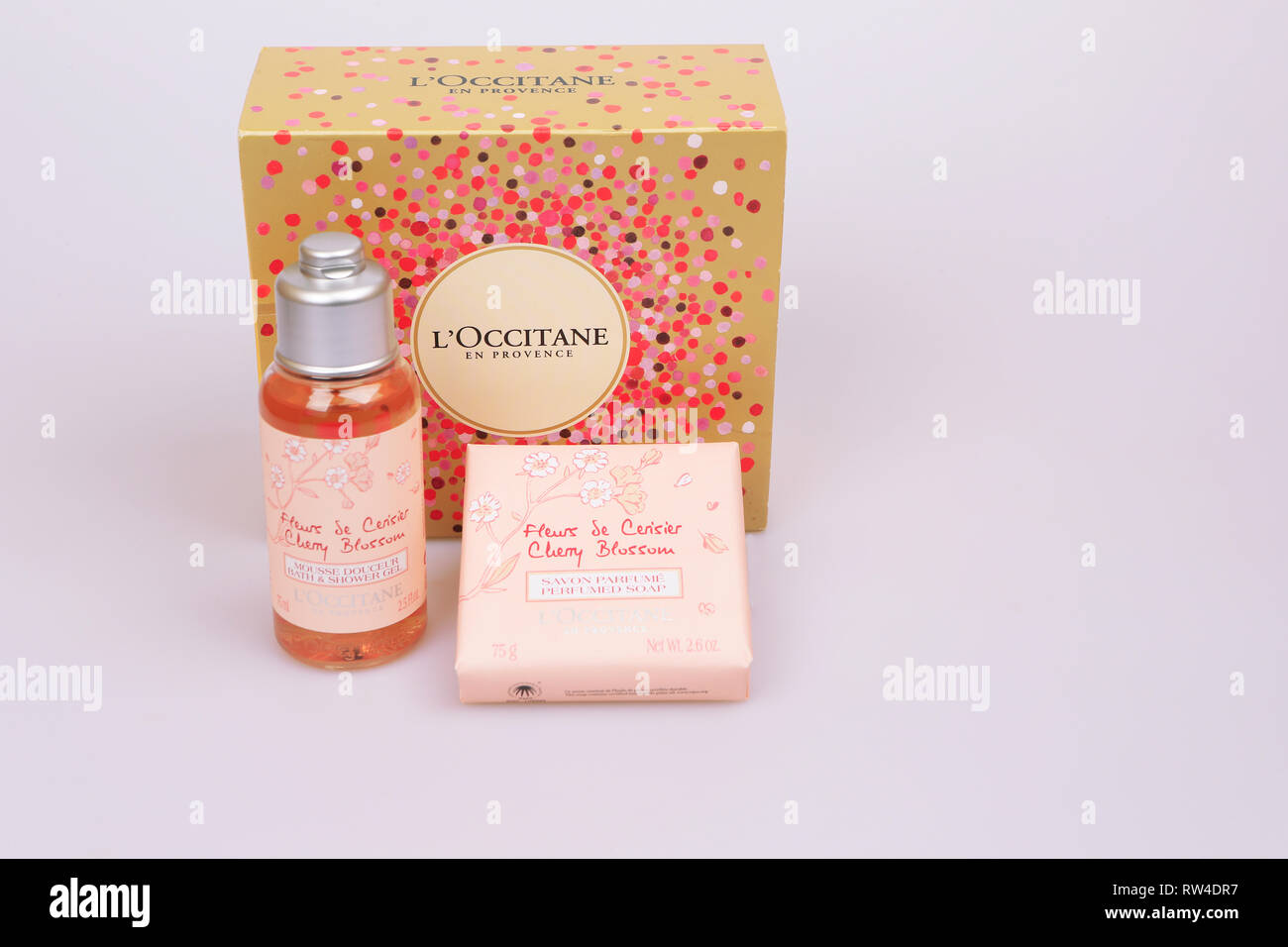 Loccitane Gift Box Stock Photos Loccitane Gift Box Stock